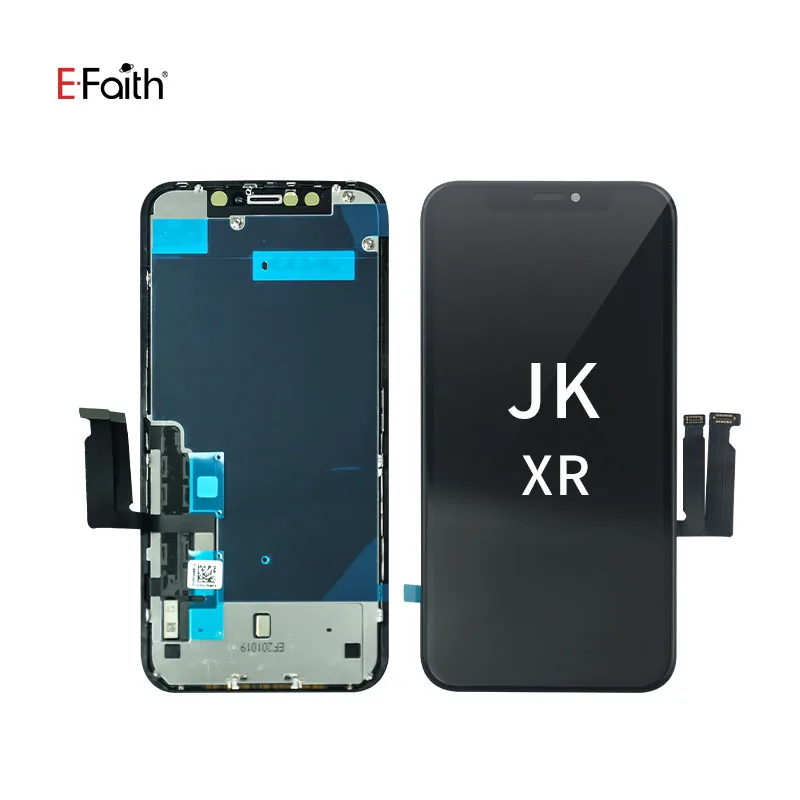 5 шт. в партии EFaith Pantalla OEM для iPhone XR ЖК дисплей сенсорный экран с дигитайзером