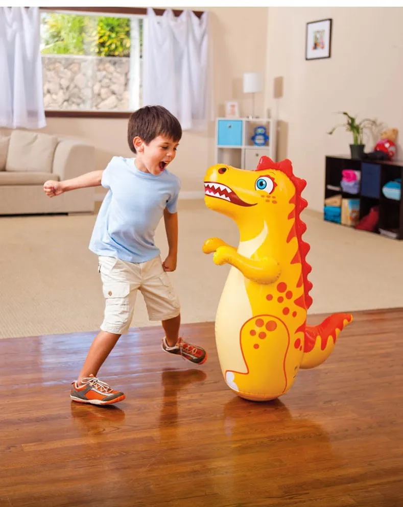 

A Large Amount Inflatable Toy PVC Aerated Duck Tumbler Children'S Educational Fitness Exercise Toy