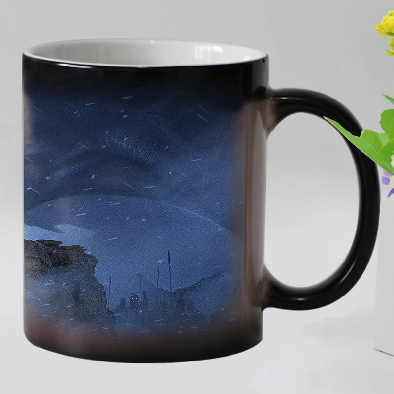 Игра престолов Термочувствительная кофейная кружка керамическая Волшебная меняющая цвет чайные чашки сюрприз, подарок
