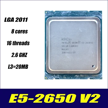 

Intel Xeon Processor E5-2650 V2 E5 2650 V2 CPU 2.6 LGA 2011 SR1A8 Octa Core Desktop processor e5 2650V2 100% normal work
