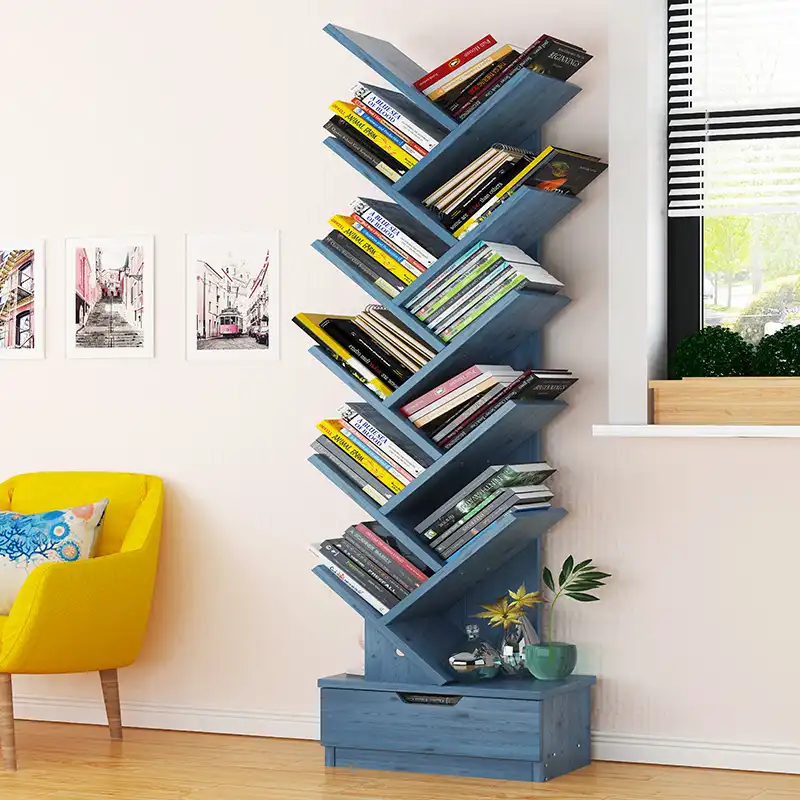 Bookshelf Simple Multi Layer Student Small Bookcase Floor Tree