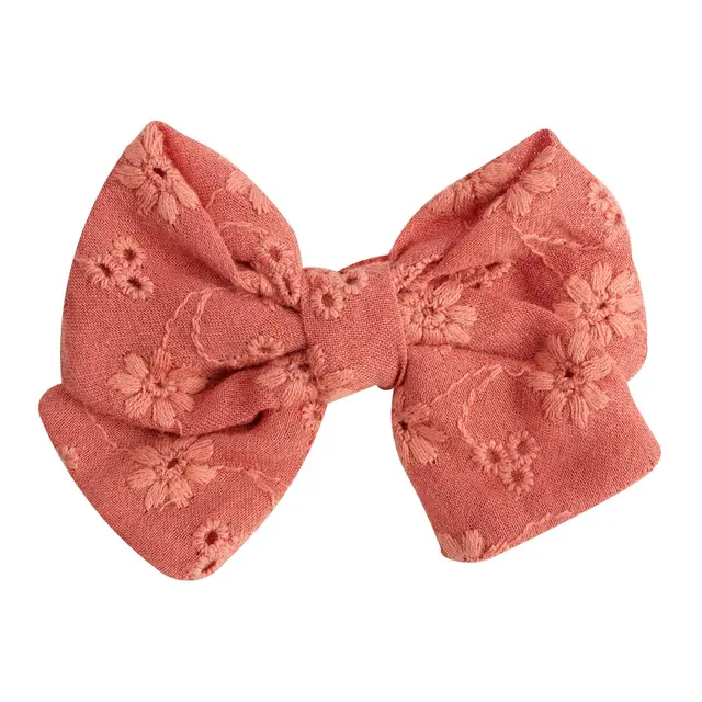 Elegant Chiffon Big Bow Spring Hair Clip Fashion Print Floral Hair Barrette For Women Girls Sweet Hairclip Hair Grip Accessories type 26