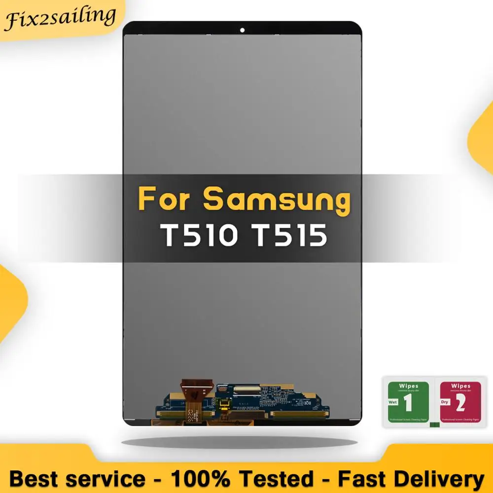 Новый ЖК дисплей 100% тестирование для Samsung Galaxy Tab A 10 1 2019 T510 T515 T517 SM сенсорный экран