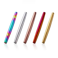 Нержавеющая Сталь французская скалка для выпечки двойной наконечник скалка для помадки печенье, пицца паста клецки тесто Кондитерские валик