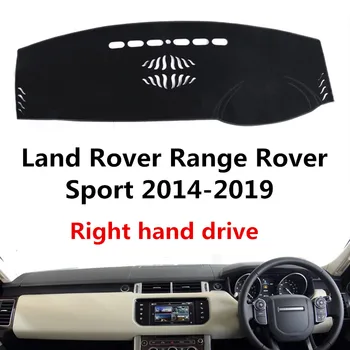 

Fashion Cross Car Accessories Interior Dashboard Cover for Land Rover Right Hand Drive Avoid Light Auto Dashboard Mat 2014-2018
