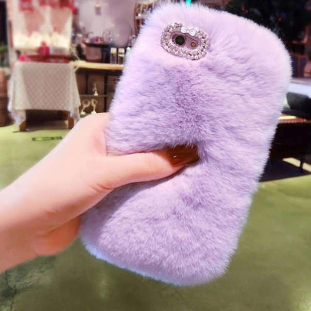 Cute Fur Fluffy Phone Case For Iphone X Xr Xs 11 Pro Max 5 5s Se 12 Mini Luxury Diamond 6s 6 7 8 Plus Girl Cover Soft Coque Cute Fur Fluffy Phone Case For Iphone X Xr Xs 11 Pro Max 5 5s Se 12 Mini Luxury Diamond 6s 6 7 8 Plus Girl Cover Soft Coque