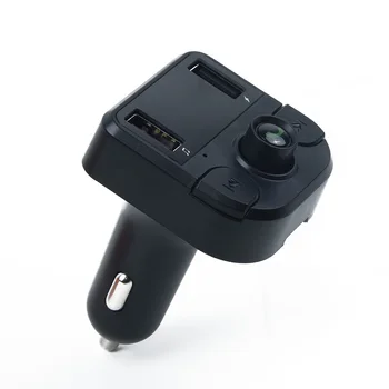

Black Car Bluetooth 4.0 MP3 Player TF U Disk Dual USB Charging FM Transmitter