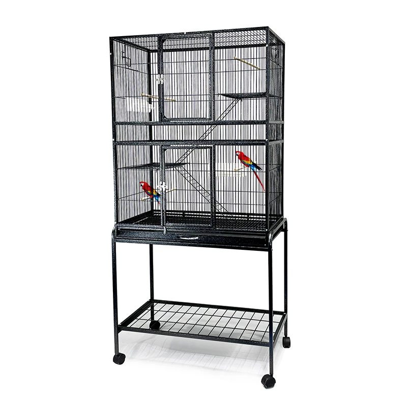 Tegen de wil detectie verslag doen van Hoge Kwaliteit Grote Vogelkooi Fokken Duif Kooi Papegaaienkooi Voor Budgie  Volière Kanarie Met Wielen 162Cm B487|pigeons cages|large bird cagebird  cage - AliExpress