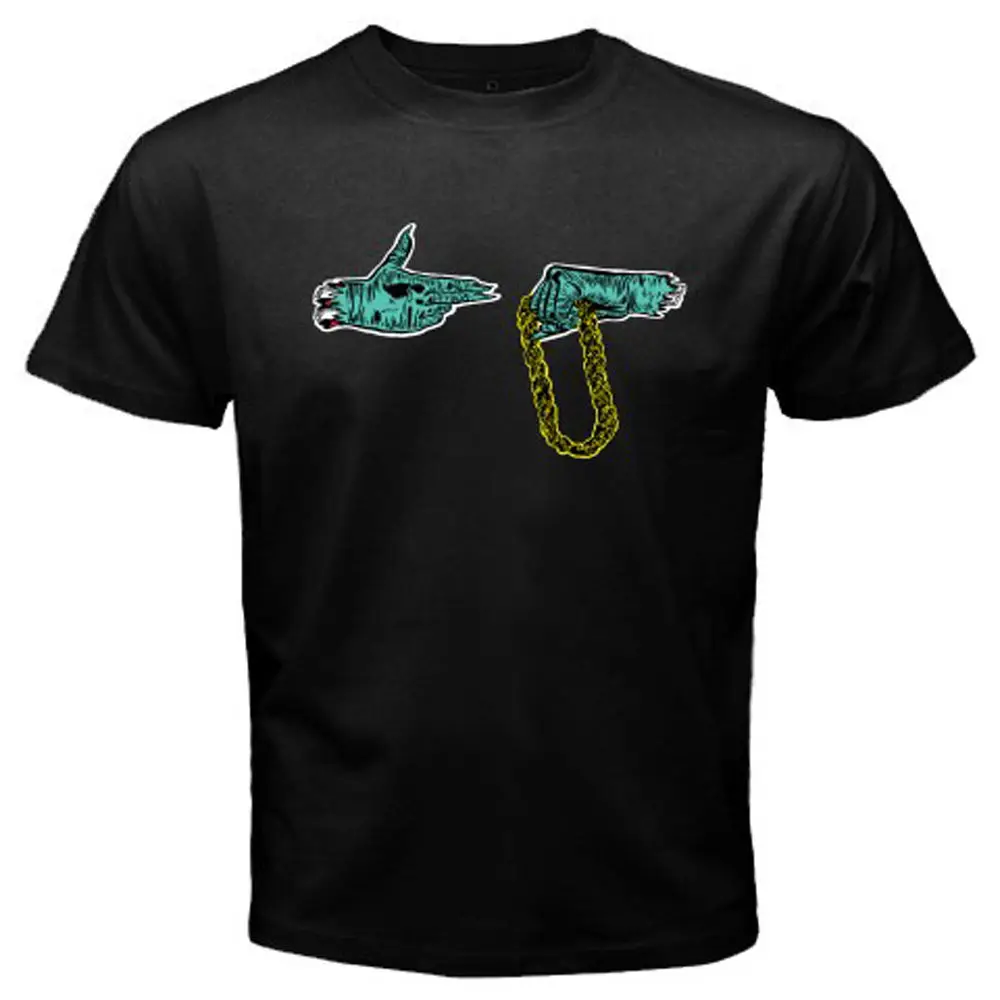 New Run The Jewel US Hip Hop Rap Supergroup Men's Black T-Shirt Size S to 3XL 2019 fashion t shirt tops wholesale tee | Мужская