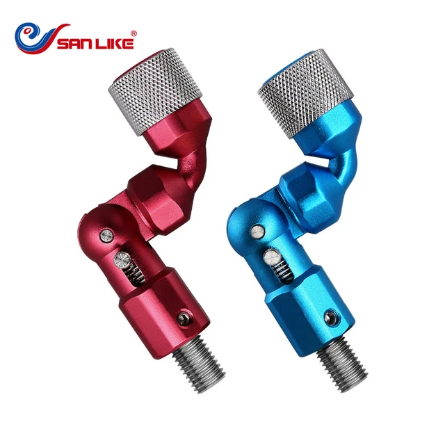 $US $11.55 SANLIKE Folding Joint 10mm Threads 3/8*20 BSF (British Standard Fine) Aluminum Adapter for Fishing 