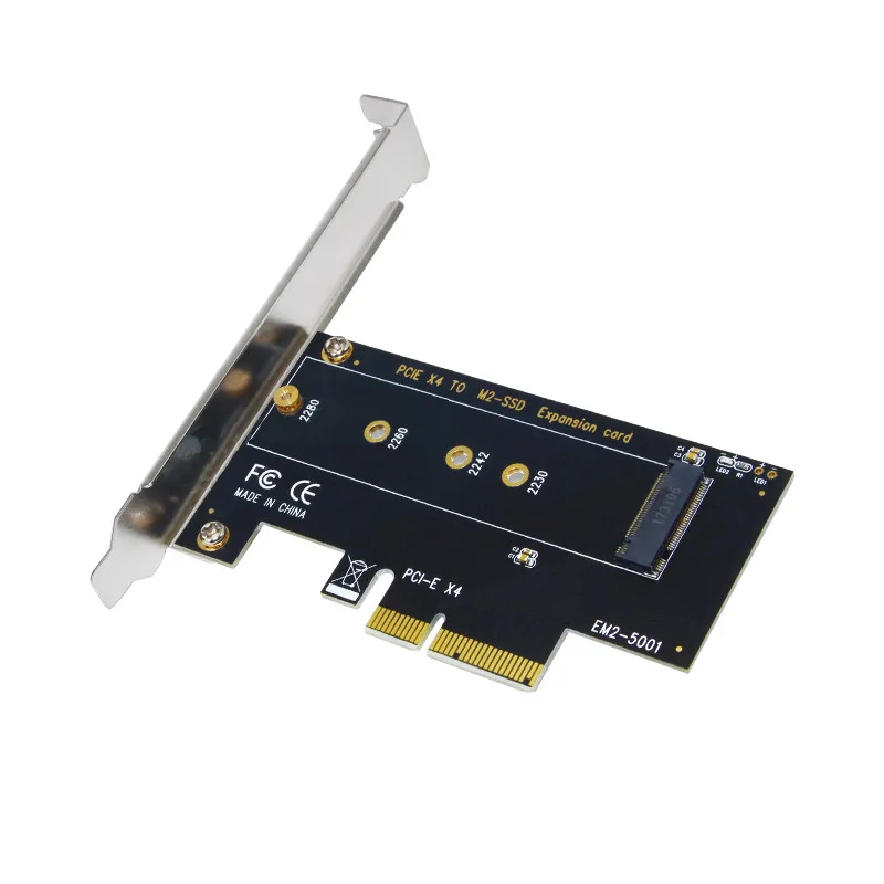 

NVME adapter card M.2 to PCI-E3.0X4 high-speed expansion card M2 NGFF M Key SSD conversion card