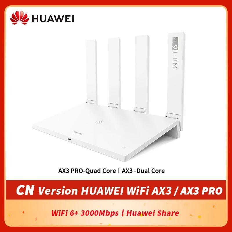 Cn Version Huawei Wifi Ax3 Pro Quad Core Wifi 6 3000mbps Wireless Router Huawe Wifi Ax3 Dual Core Amplifier Nfc Easy Setup Wireless Routers Aliexpress
