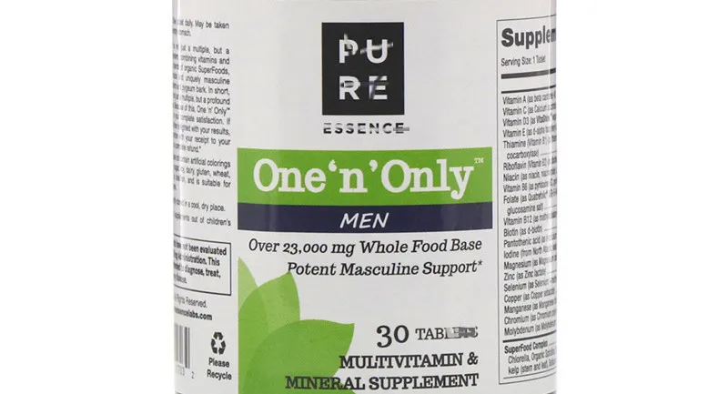 

One 'n' Only Men, Multivitamin & Mineral, Multiple specifications