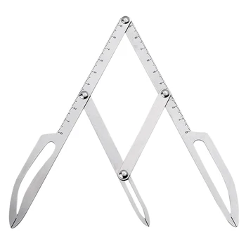 

Eyebrow Stencil Positioning DIY Ruler Calipers Microblading Supplies Shaper Ruler Permanent Makeup Gold Ratio Eyebrow Measure To