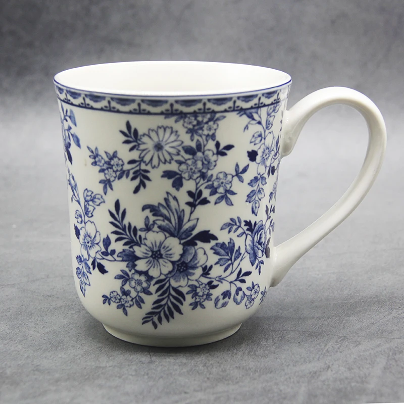300 мл английская традиционная старая Британия замки розовая кружка кофе чай молоко питьевые чашки с ручкой кофейная кружка для подарка - Цвет: a
