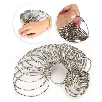 

Standard Bracelet Measurement Circle Metal Bracelet Wrist Size Measuring Tools High Accuracy Efficient Jewelry Measuring Tool
