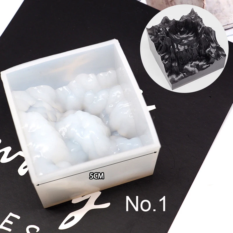 New Style UV Resin Mold Expoxy Jewelry Mold DIY Handcraft Jewelry Accessories Jewelry Tools For Making Pendant Necklace - Цвет: NO.1