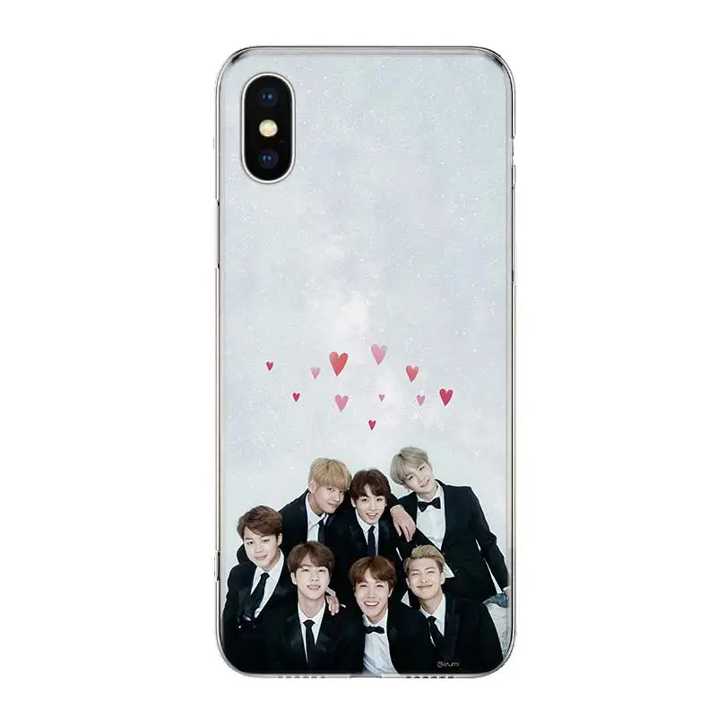 Jimin Kopo Jungkook чехол для телефона для iPhone 11 Pro 7 6X8 6S Plus XS MAX+ XR 5S SE 10 Ten Art TPU Coque Capa Shell - Цвет: TW008-8