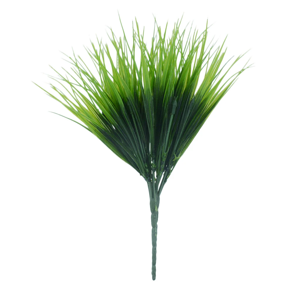 1 шт. зеленая трава пластиковые искусственные растения цветы бытовые Свадебные весна лето украшение для гостиной