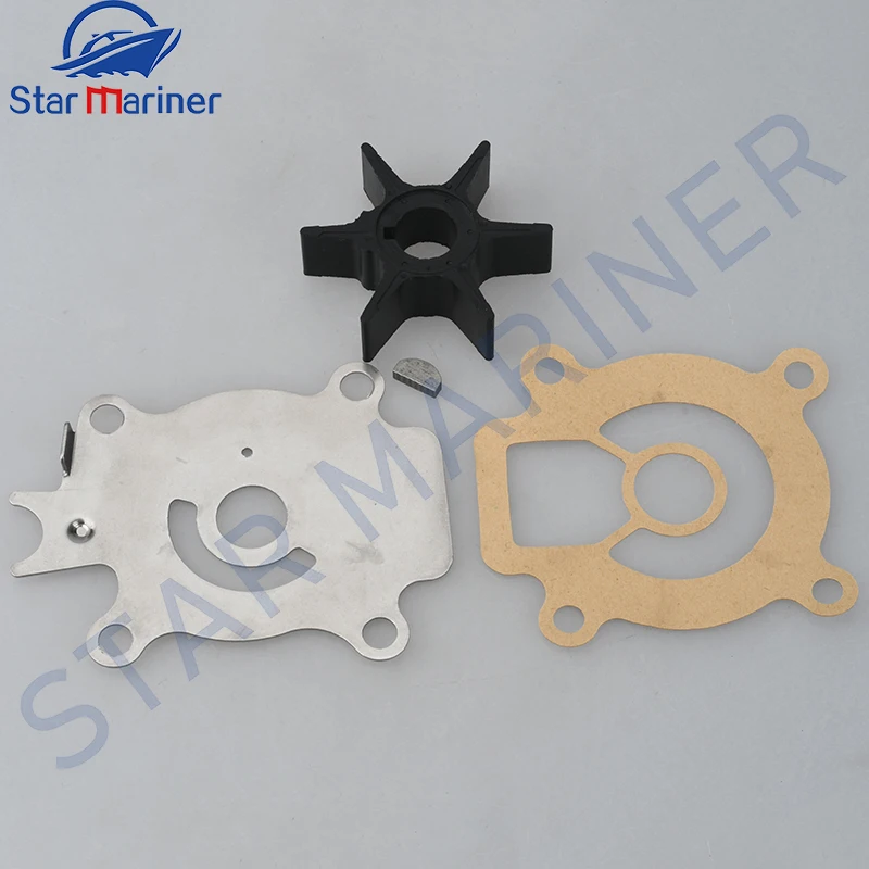 17400-94701 New Water Pump Impeller Service Kit For Suzuki Outboard Motor DT55-DT65 18-3243 Boat Engine Aftermarket Parts | Автомобили и