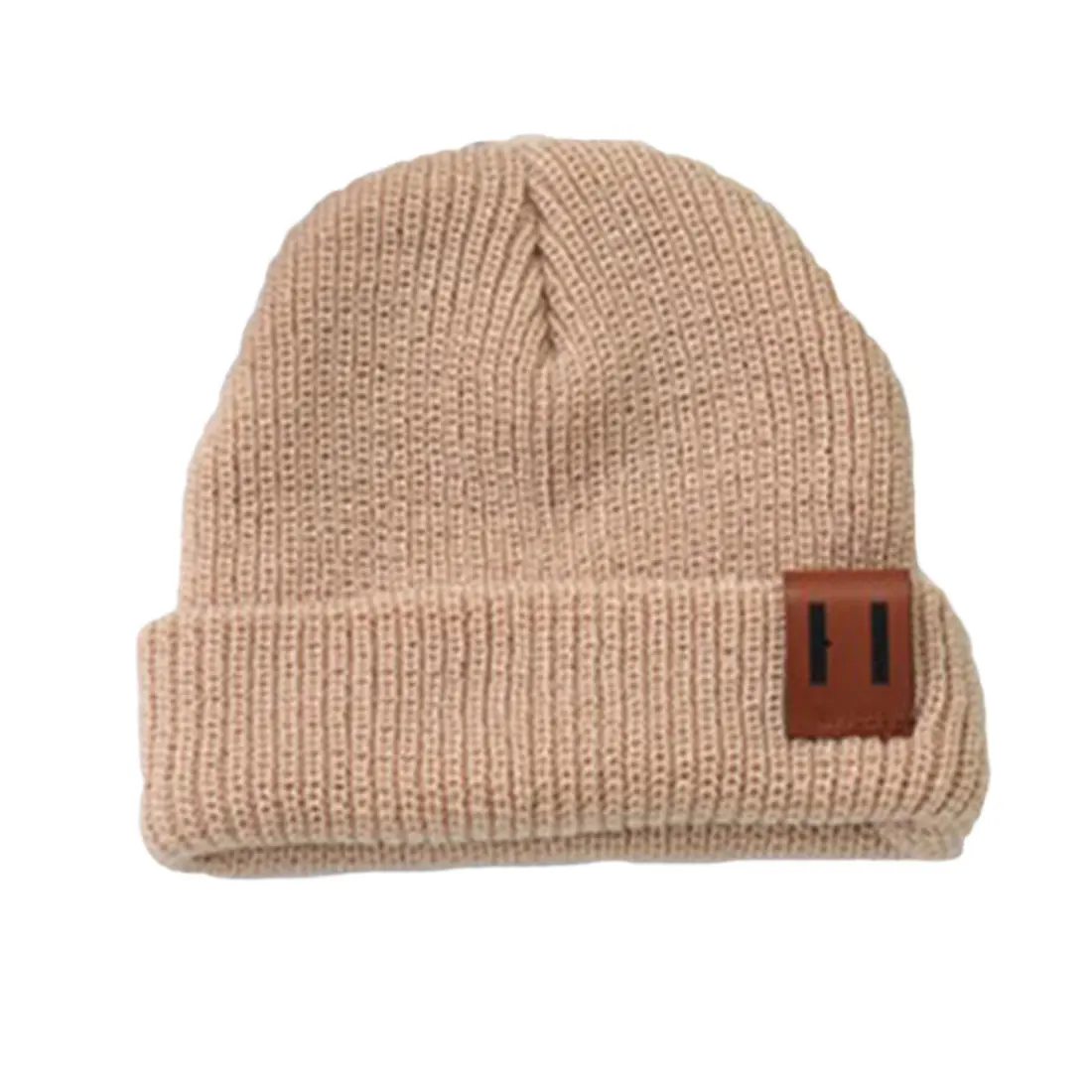 Зимние шапочки Skullies, детская шапка, теплая детская шапочка из хлопка для детей, вязаные шапочки для мальчиков и девочек, модная шапка