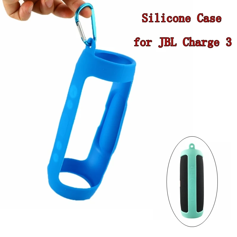 Для JBL Charge 3 Bluetooth динамик Портативный мягкий силиконовый чехол противоударный водонепроницаемый защитный чехол сумка для JBL Charge 3