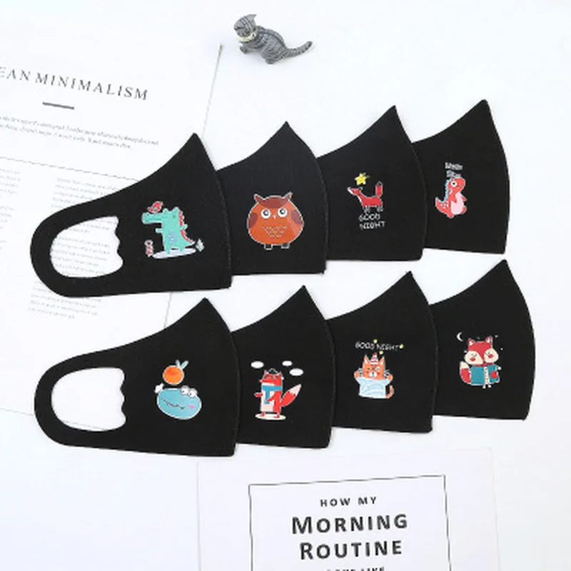 Маска детская многоразовая Пылезащитная из вискозы 1 шт.|Маски| |