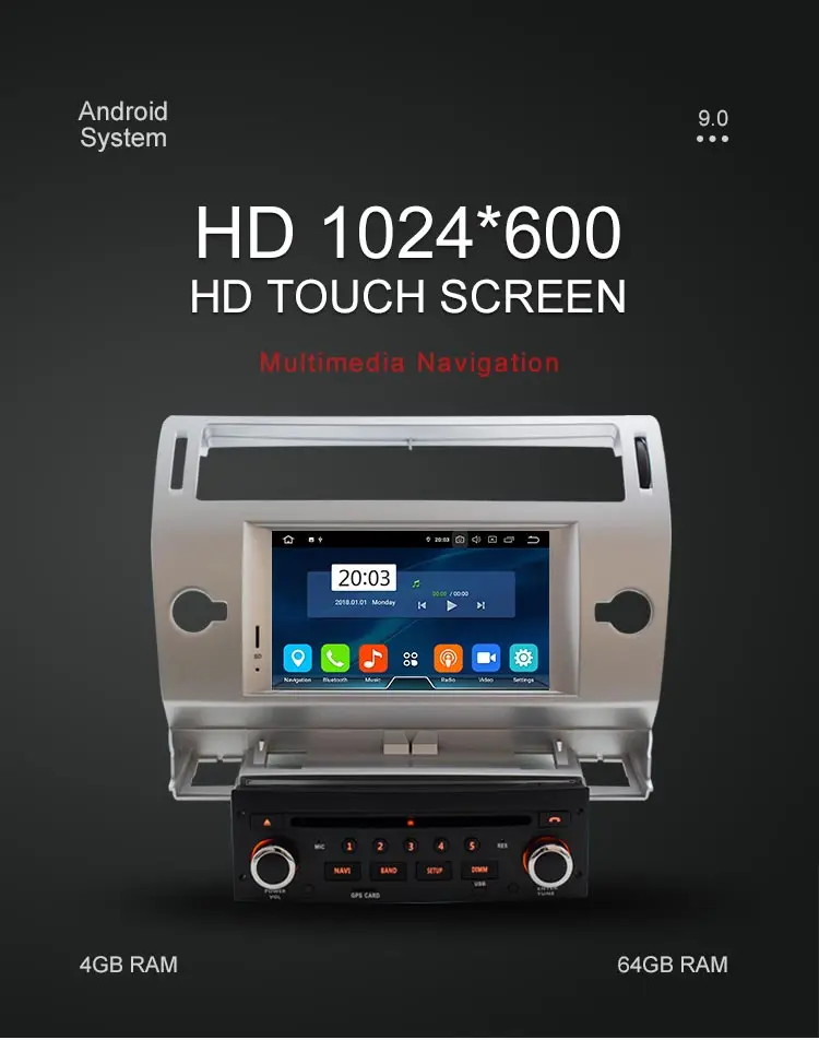 Discount Besina Android 9.0 car DVD Player For Citroen C4 Quatre Triumph Multimedia GPS Navigation WIFI Octa Cores 4GB 1 Din Car Radio 1 Discount Besina Android 9.0 car DVD Player For Citroen C4 Quatre Triumph Multimedia GPS Navigation WIFI Octa Cores 4GB 1 Din Car Radio 1