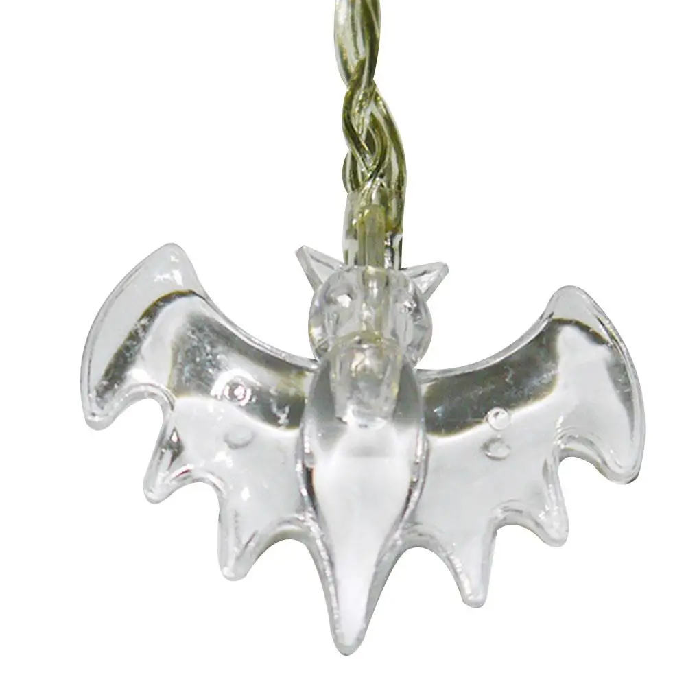 

LED Bat String Lights Party Haunted House String Lamp Decors Props Blue Light