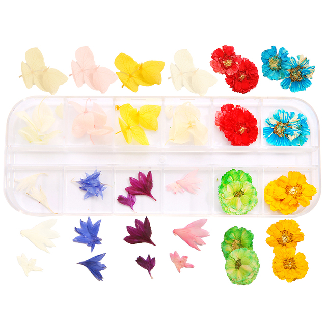 Dried Flowers Dry Plants for Resin Molds Fillings Epoxy Resin Pendant Necklace Jewelry Making Craft DIY Nail Art Decoration
