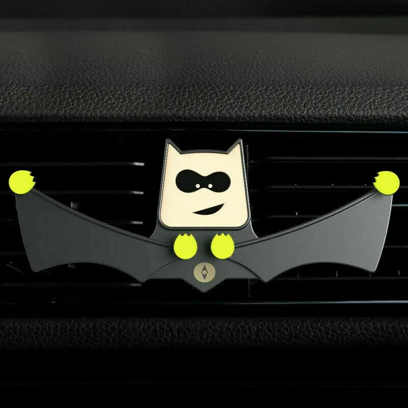 

Universal Phone Holder Car Creative Batman Car Air Vent Mount Stand 360 degrees rotatable support phone voiture Gravity Bracket