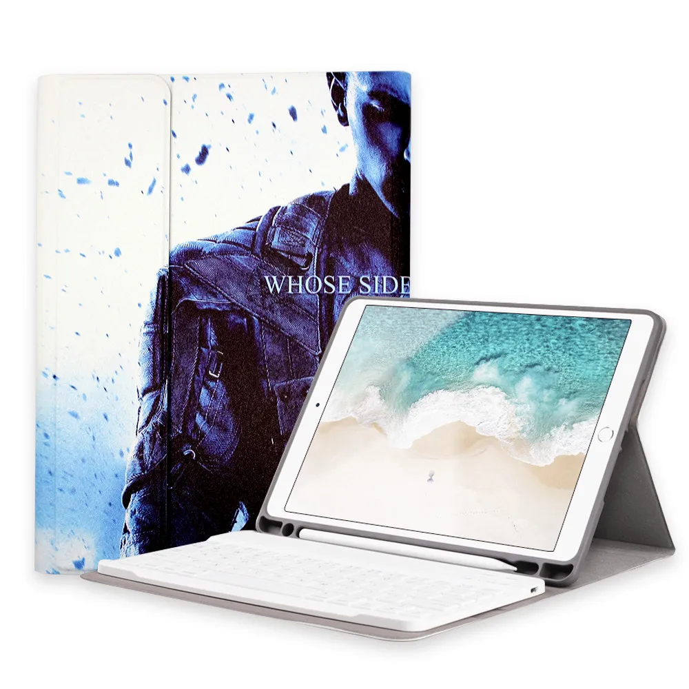 Bluetooth Keyboard cover for iPad Air Pro 10.5 7th generation Cover Ultra Slim Smart Case for iPad 10.2 Air 3 case - Цвет: 2019 Air3 10.5