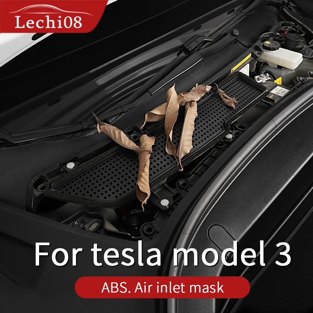 Автомобильная крышка на входе воздуха для Tesla Model 3 Аксессуары Воздушный фильтр