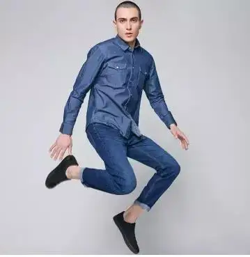 Xiaomi Cottonsmith классические трендовые джинсы свободные удобные мужские облегающие джинсы повседневные Прямые эластичные брюки