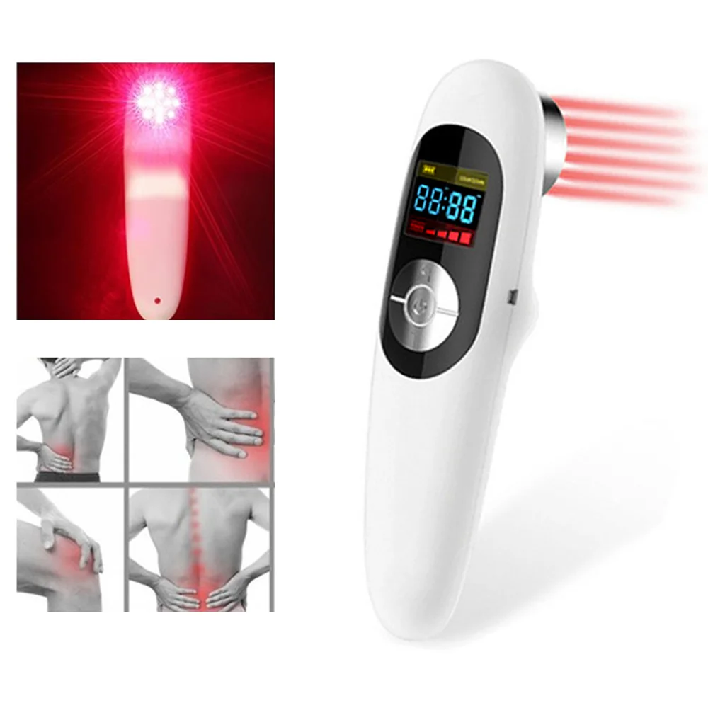 

Cold Laser Pain Relief Therapy Device, Suitable for Knee, Shoulder, Back, Joint and Muscle Pain Reliever. Red Light Pain Relief