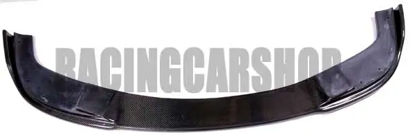 H TYPE REAL CARBON FRONT LIP SPOILER FOR BMW E60 M-TECH FRONT BUMPER