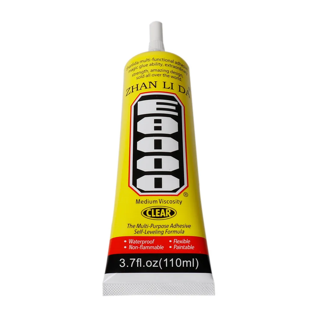 50ml E8000 прозрачный клеевой герметик, клей для DIY алмазной обуви, паста для ювелирных изделий, крепкий и мгновенный клей, супер герметик - Цвет: 50ml