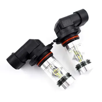 

NEW 2x 9005 H10 9145 100W 6000K White LED for CREE Headlight Bulbs Kit Fog Light DRL