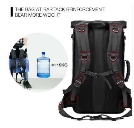Men military Oxford Travel Backpack40L 50L Travel Backpack Multi Function 17 inch Laptop Camouflage Travel Bag Backpack For Men