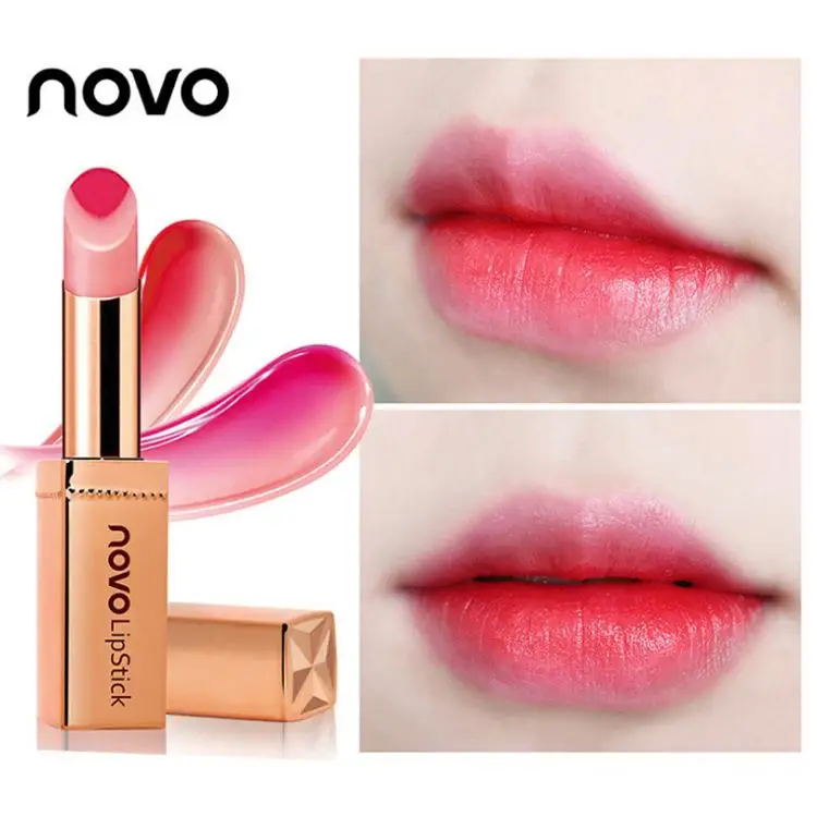 

Two color lip biting gradient lipstick For Women Lips 6 Color Cosmetics Waterproof Long Lasting Nude Lipstick Matte Makeup Gift