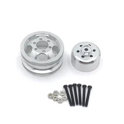 WPL modèle C14 C24 MN Henglong Feiyu JJRC RC, Modification générale de voiture, accessoires de mise à niveau en métal, moyeu de roue unique 1 pièce 