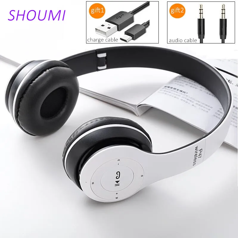 Bluetooth Headphones Gaming-Headband Cell-Tablet Hifi Stereo Noise Cancelling Xiaomi