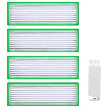 

5 Filters Suitable for Vorwerk Kobold VR200 VR300 Robot Vacuum Cleaner with Small Brush