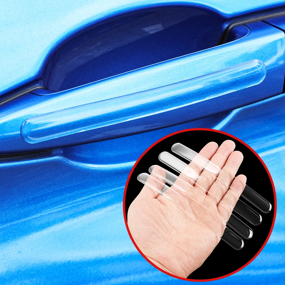 4 шт. декоративные наклейки на дверную ручку автомобиля для Toyota C-hr Prado Rav4 Corolla |