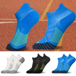 Fast Dry Fashion Striped Breathable Comfortable Socks Invisible Ankle Short Stocking Casual Universal Sports Compression Socks