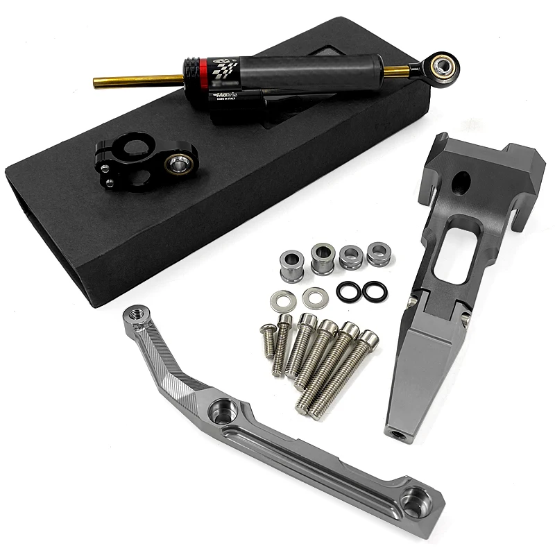 Motorcycle Stabilizer Steering Damper with Mounting Bracket Kit MT 09 Tracer For YAMAHA MT-09 Tracer 2015