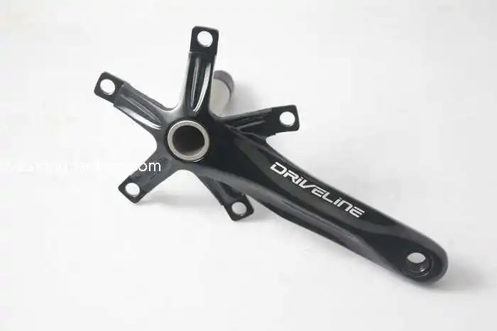 

Taiwan Driveline One-piece Crankset Three Hallow Crank 130bcd 165/170 Size Crank