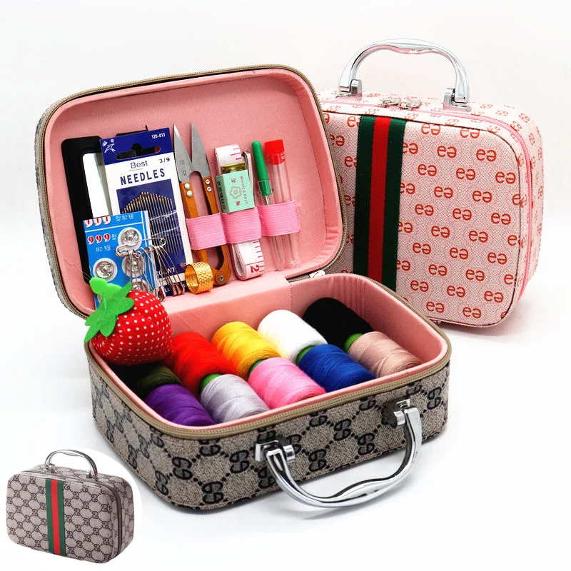 

Bag Sewing Kits DIY Multi-function Sewing Box Set for Hand Quilting Stitching Embroidery Thread Sewing Accessories