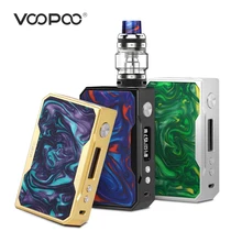 VOOPOO-caja de cigarrillo electrónico Modelo Drag Box Mod, 157W, 2ml/8ml, Uforce T1, tanque 0,01 s, Ráfaga rápida, batería Dual 18650, rosca 510