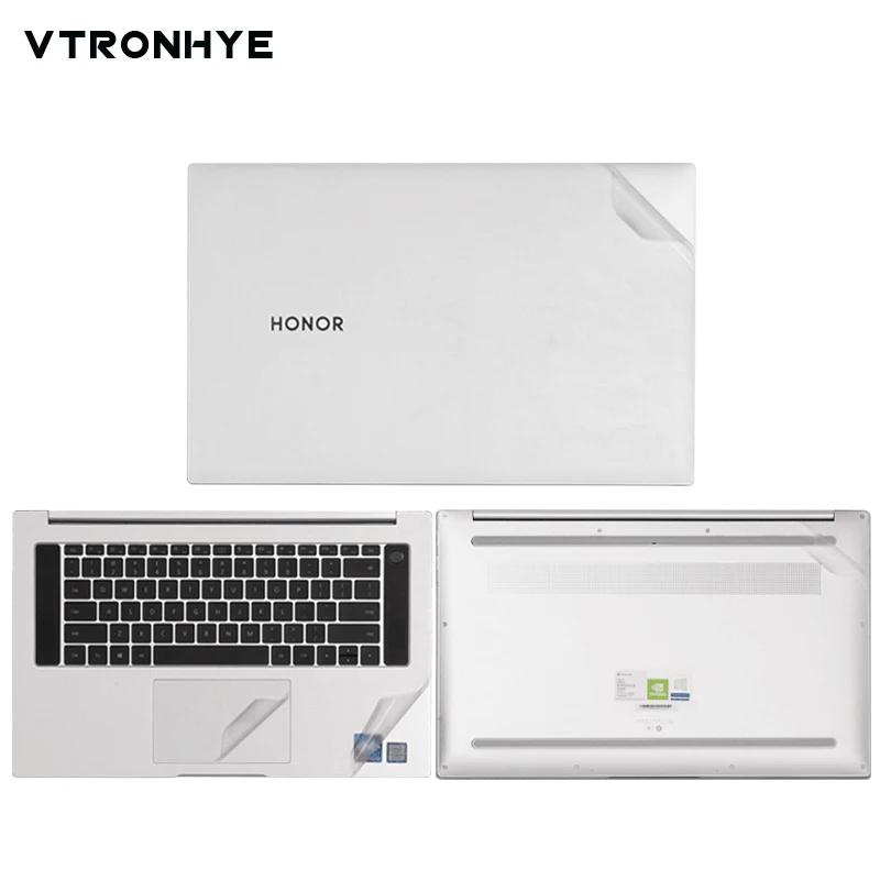 

Vinyl Stickers for Honor MagicBook Pro 16.1" 2020 Skin Matte Black/Clear PVC Laptop Sticker for MagicBook 14/15 Decal Protector